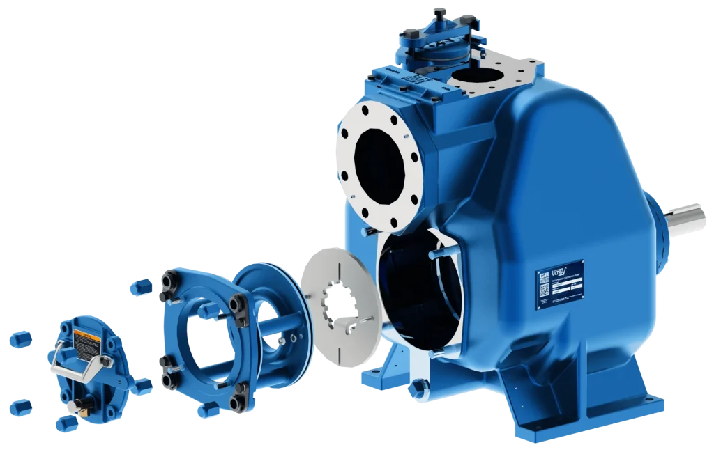 Ultra V Series zelfaanzuigende pomp ontleed
