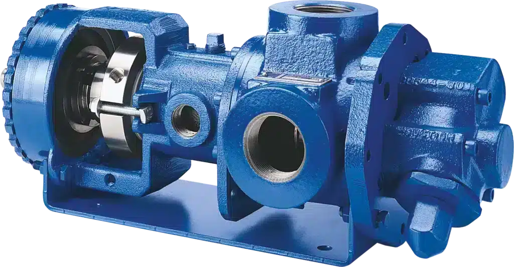GHA series tandwielpomp voor slurries, chemische suspensies of zeer viskeuze vloeistoffen